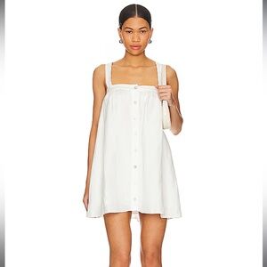 White babydoll dress